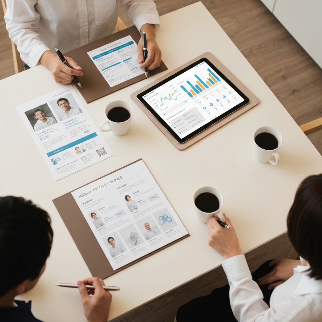 マーケティング戦略会議の様子